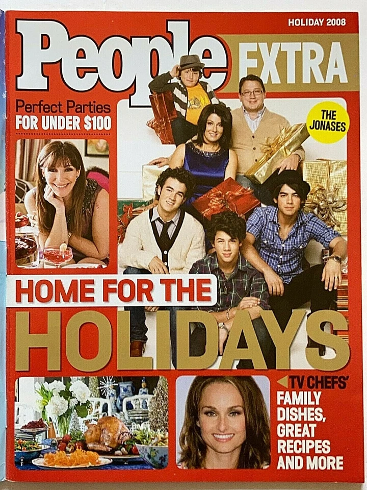 JONAS BROTHERS 2008 PEOPLE EXTRA Magazine  ALYSON HANNIGAN / BRAND NEW - Image 1 of 1