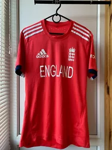WORLD CUP CRICKET ENGLAND SHIRT INDIA 2016 Size M/L - Picture 1 of 7