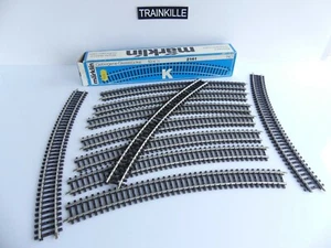MARKLIN VOIE K 2141 / 10 RAILS COURBES RAYON 553,9 MM SERIE 100 - Picture 1 of 2