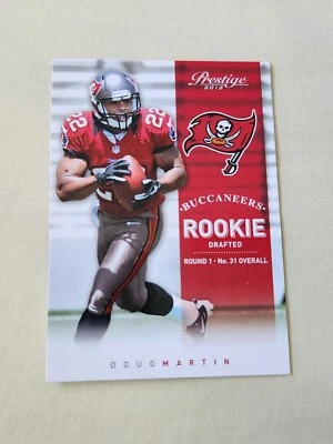 2012 Panini Prestige Football  #245 Doug Martin Rookie Tampa Bay Buccaneers - Image 1 of 2