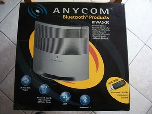  Anycom BIWAS-20 Bluetooth Speaker - Picture 1 of 2