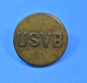 1920-1930's? USVB United States Veterans Bureau coat button Waterbury - Picture 1 of 3