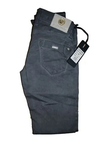 jeans pantaloni donna vita bassa slim fit elasticizzati blu invernali cotone 40 - Picture 1 of 6