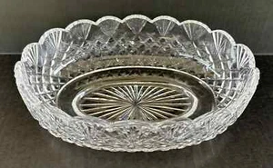 Waterford Crystal Master Cutter Collection Oval Console Bowl 11" - Picture 1 of 8