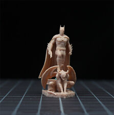 Batman Unpainted Action Figure Model 1:43 1:64 White Mold Statue Michael Keaton