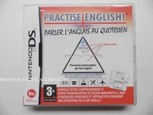 jeu PRACTISE ENGLISH sur nintendo DS en francais game spiel juego gioco COMPLET - Imagen 1 de 1