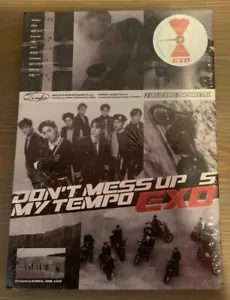 🎞️ EXO Don't Mess Up My Tempo CD Book Poster New - Sealed‼️ - Picture 1 of 2