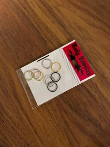 Value Pack Seemless Hoop Nose Ring Earring Cartilage 8 pcs - Picture 1 of 5