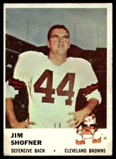 1961 Fleer Jim Shofner ^ Cleveland Browns #15