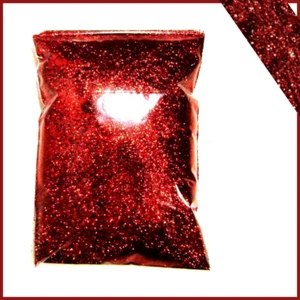 15oz Royal Red .015" Metal Flake, Auto Grade Medium Paint Additive Flakes, 444ml - Picture 1 of 6