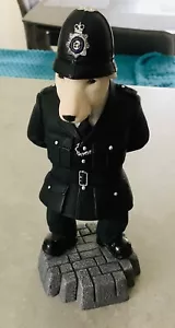 ROBERT HARROP DOGGIE PEOPLE BULL TERRIER POLICEMAN ON THE BEAT LTD EDT 100 WHITE - Picture 1 of 5