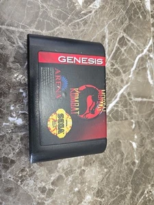 Mortal Kombat, NUR KASSETTE für Sega Genesis, getestet, funktioniert - Bild 1 von 3
