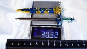 12 cm Meisterschwert schwarz Legend of Zelda Miniatur Schlüsselanhänger Zinklegierung 4,7 Zoll - Bild 1 von 5