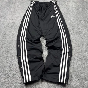 Vintage Adidas Track Pants Men S Tearaway Basketball Y2K 90s Baggy Streetwear - Picture 1 of 11