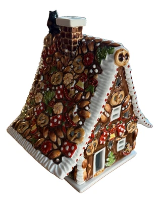 Lebkuchenhaus Keramik | beleuchtbar - Bild 1 von 4