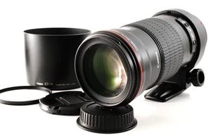 Canon EF 180mm f/3.5 L USM Macro Lens w/Caps Hood Filter Near Mint From JAPAN - Picture 1 of 13