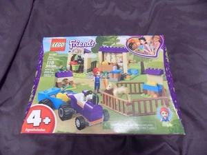 LEGO Friends Mias Puledro Stabile 41361 Viola Sigillato Set Costruzioni 118 Pezzi - Foto 1 di 3