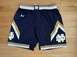 Notre Dame Fighting Irish Under Armour Spiel Shorts Herren weiß/marine gebraucht Medium - Bild 1 von 7
