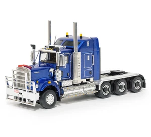 560021 DRAKE KENWORTH C509 METALLIC BLUE PRIME MOVER 1:50 SCALE MODEL TRUCK - Picture 1 of 8