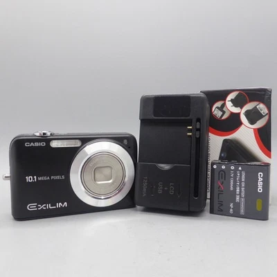 Casio Digital Camera Exilim EX-Z1080 10.1MP Black Tested - Image 1 of 4