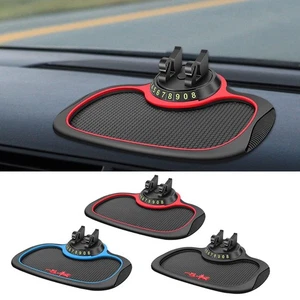 Non-Slip Phone Pad for Car Multifunctional Mat Dashboard Phone Holder Universal - Photo 1 sur 17