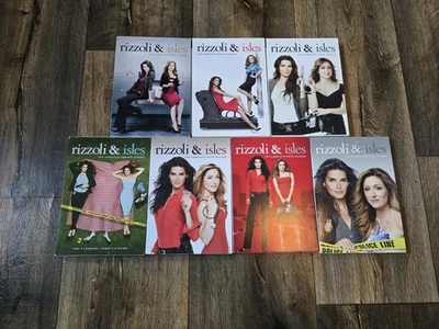 RIZZOLI & ISLES: Complete TV Series, Seasons 1-7 (DVD, 2010-16) ANGIE HARMON - Image 1 of 4