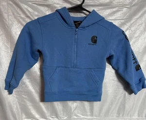 Gr. 3T Carhartt Jungen Langarm Half-Zip Sweatshirt - Bild 1 von 5