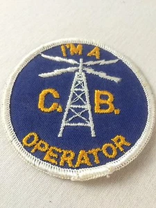 CB Radio Patch I'm A CB Operator Sew On - Picture 1 of 2