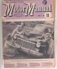 Motor Manual 1947 Sep Wolseley 10 Plymouth Matchless Dodge Ford 8 10