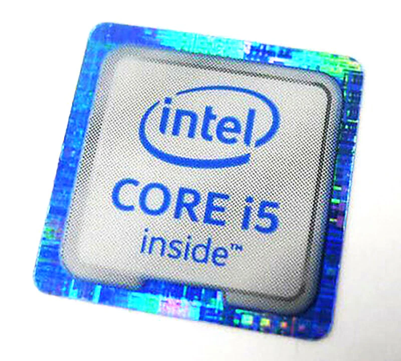 1 pcs Sticker for CORE i5 inside Skylake Logo Decal 18mm x 18mm - Image 1 of 1