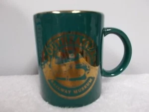 Southeastern Railway Museum Green & Gold Accents Ceramic Coffee Tea Cup Mug - Picture 1 of 7