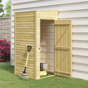 Garten-Lagerschuppen 100x110x218 cm Kiefernholz Imprägniert - Bild 1 von 9