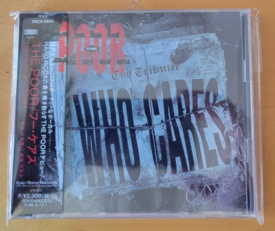 The Poor Who Cares Japan ESCA 5925 CD 1994 SONY Foto 1 de 2