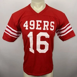 San Francisco 49ers Jersey shirt Mens XL Joe Montana Vtg 80s NFL Rawlings NOS - Picture 1 of 15