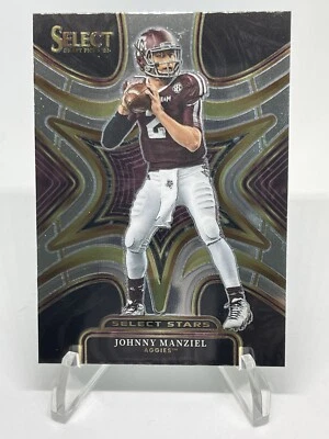 Johnny Manziel 2023 Select Draft Picks Select Stars #SS-JM Insert Texas A&M - Image 1 of 2