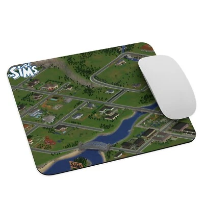 The Sims Mouse Pad 9.5x7.75 inch Rectangle High Quality Mousepad Print - Image 1 of 3