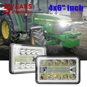 80W Led Tractor Work lights-Hi/Lo Beam For John Deere 6200,6300,6400++ AL75338 - Picture 1 of 13