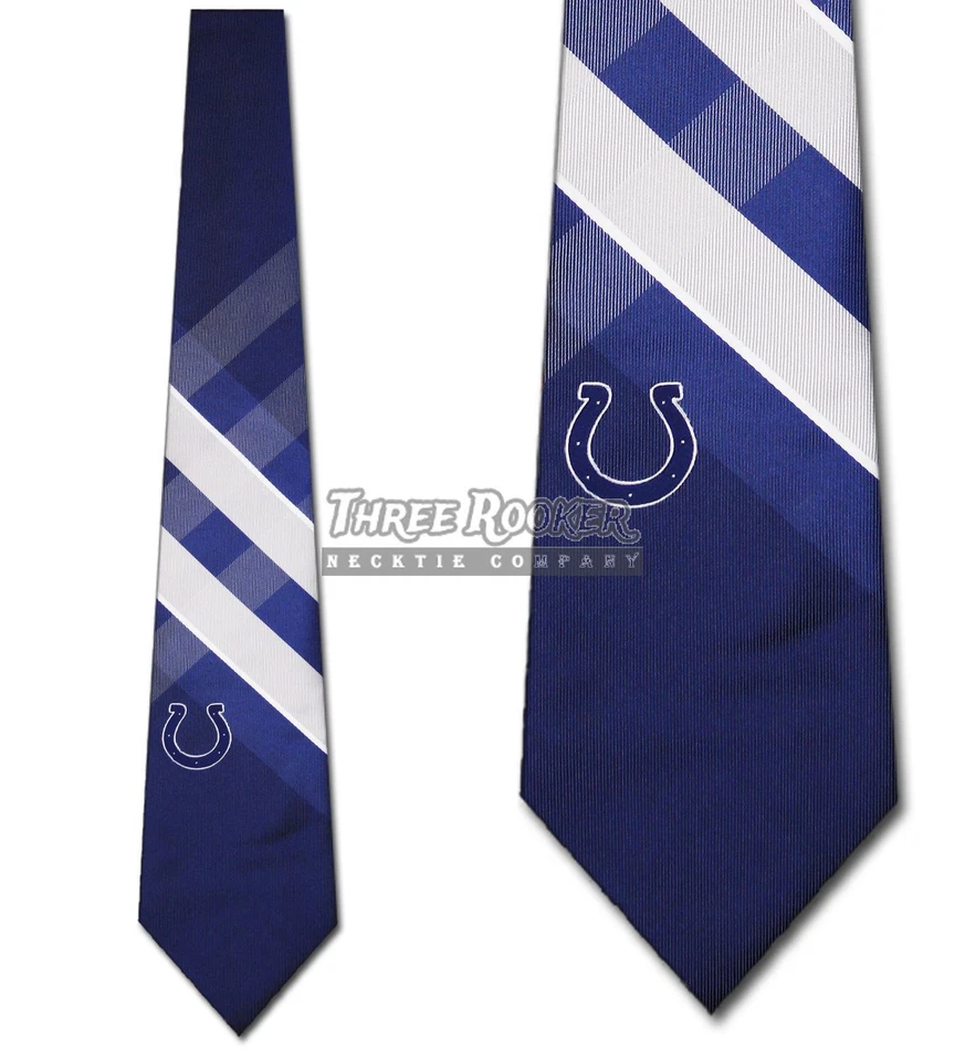 Indianapolis Colts Ties FREE SHIPPING Mens Colts Necktie Licensed Neck Tie NWT - Image 1 of 3