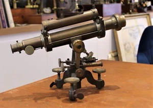 Ertel & Sohn Munchen surveying level, circa 1860 - Picture 1 of 3