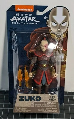 NUEVO Nickelodeon Avatar The Last Airbender Zuko 5" Figura de Acción MCFARLAND TOYS Foto 1 de 2