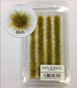 Javis Scenics Static Grass Strips - AUTUM MIX 6mm - Ready to use - JSTRIP7 - Picture 1 of 1