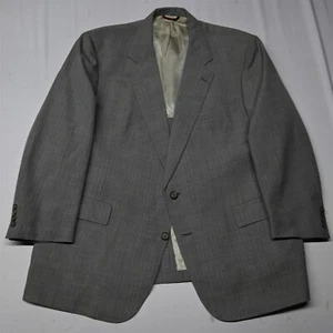 Vtg Hart Schaffner Marx 50S Brown Viracle USA Made Mens Blazer Jacket Sport Coat - Picture 1 of 12