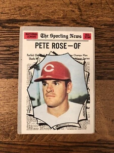 1970 Topps Baseball Pete Rose All-Star #458 VG-EX! - Picture 1 of 2