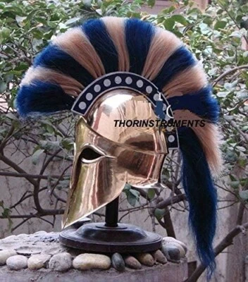 Medieval Ancient Costume Armour Roman Greek Corinthian Helmet war costume Gift - Image 1 of 2