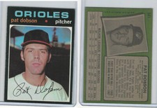 1971 Topps Baseball, #547 Pat Dobson, Baltimore Orioles
