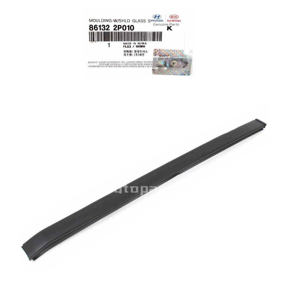 Moldura de parabrisas derecha derecha genuina 861322P010 para Kia Sorento 2011-2015 Foto 1 de 3