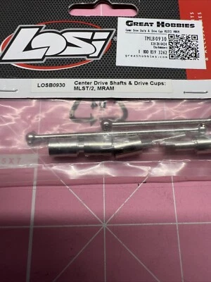 Losi Mini Monster Baja Losb0930 Center Drive Shaft 1/18th Scale 4wd Mini Monster - Image 1 of 3