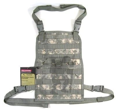 BAE Systems ECLiPSE Foldable Chest Rig MOLLE Platform - universal camo (ACU)