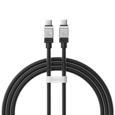 Baseus PD 100W TPE USB C to Type C Cable Fast Charging Cable For Samsung MacBook - Image 1 of 4