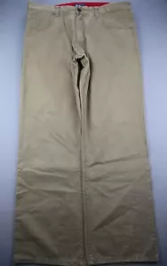 Pantalone uomo 2009 Dockers 5 tasche dritto marrone 100% cotone taglia 36x30 - Foto 1 di 9